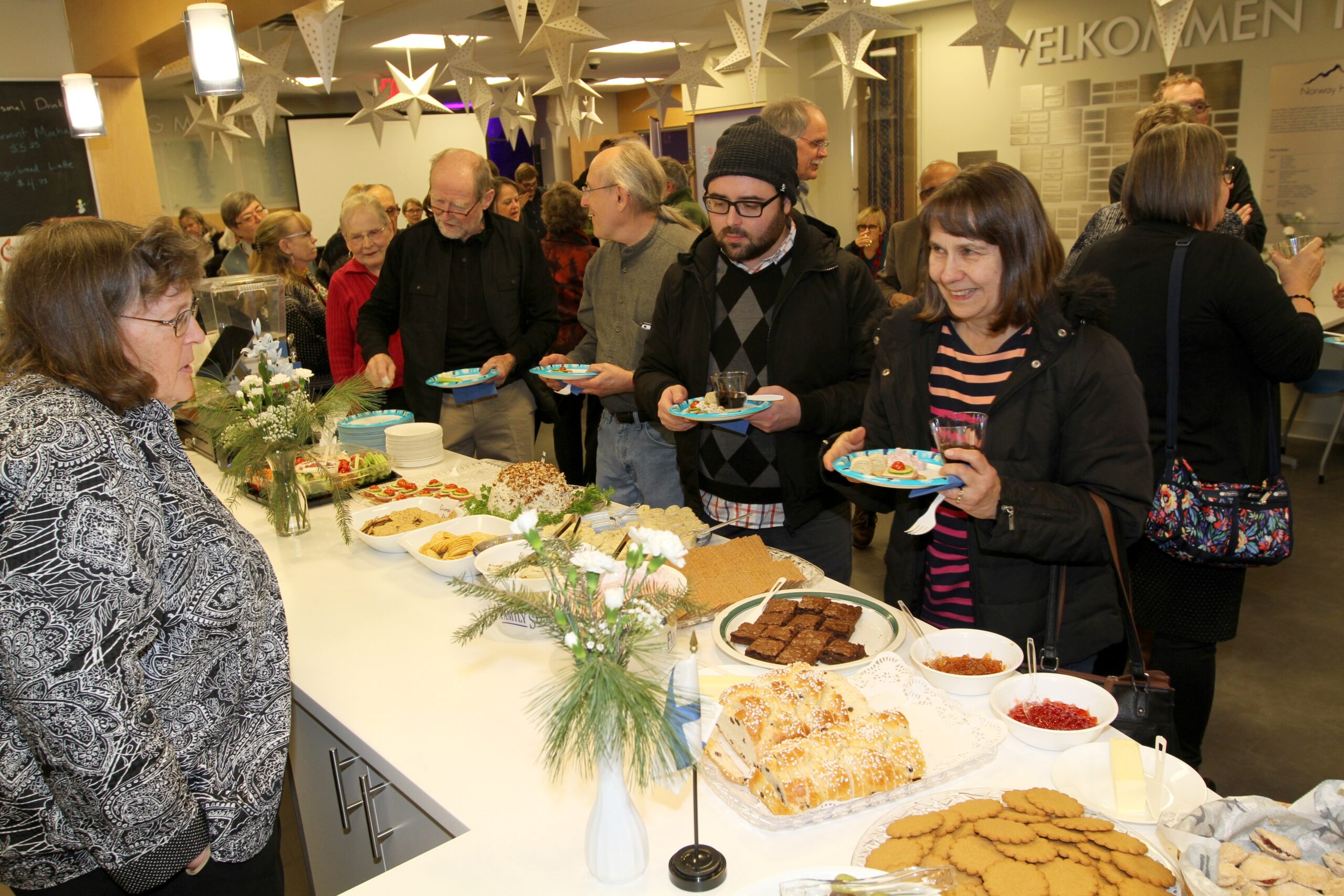 Holiday market setup