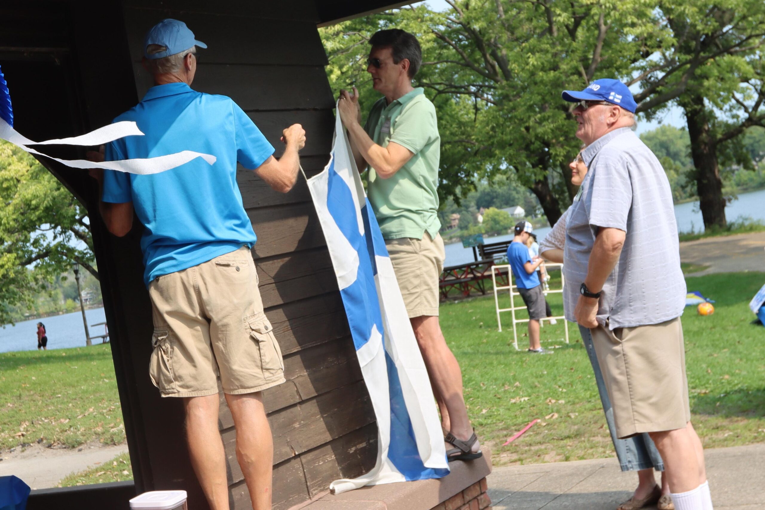 Holiday market setup